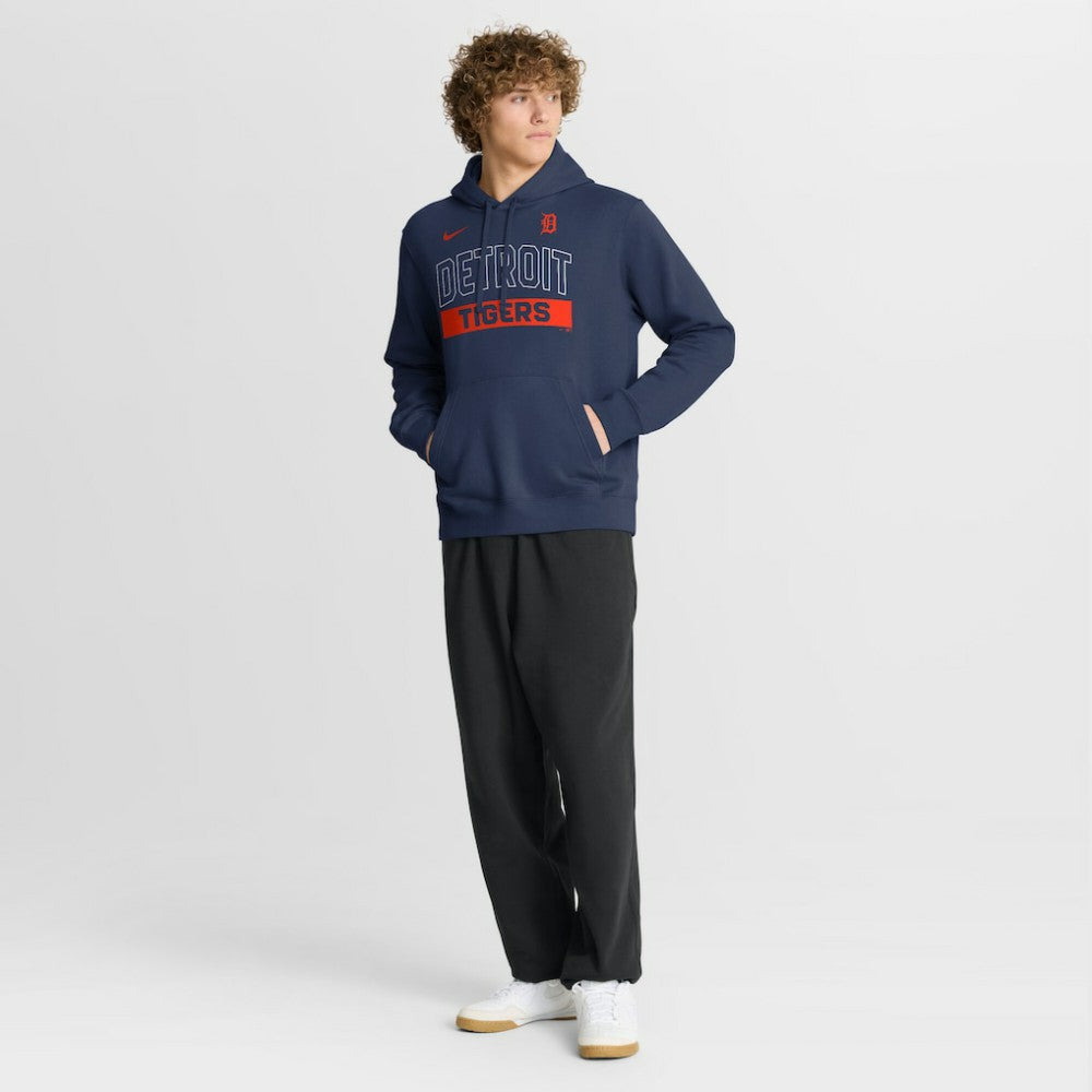 Detroit Tigers Nike Primetime Club Hoodie - MLB Hoodies