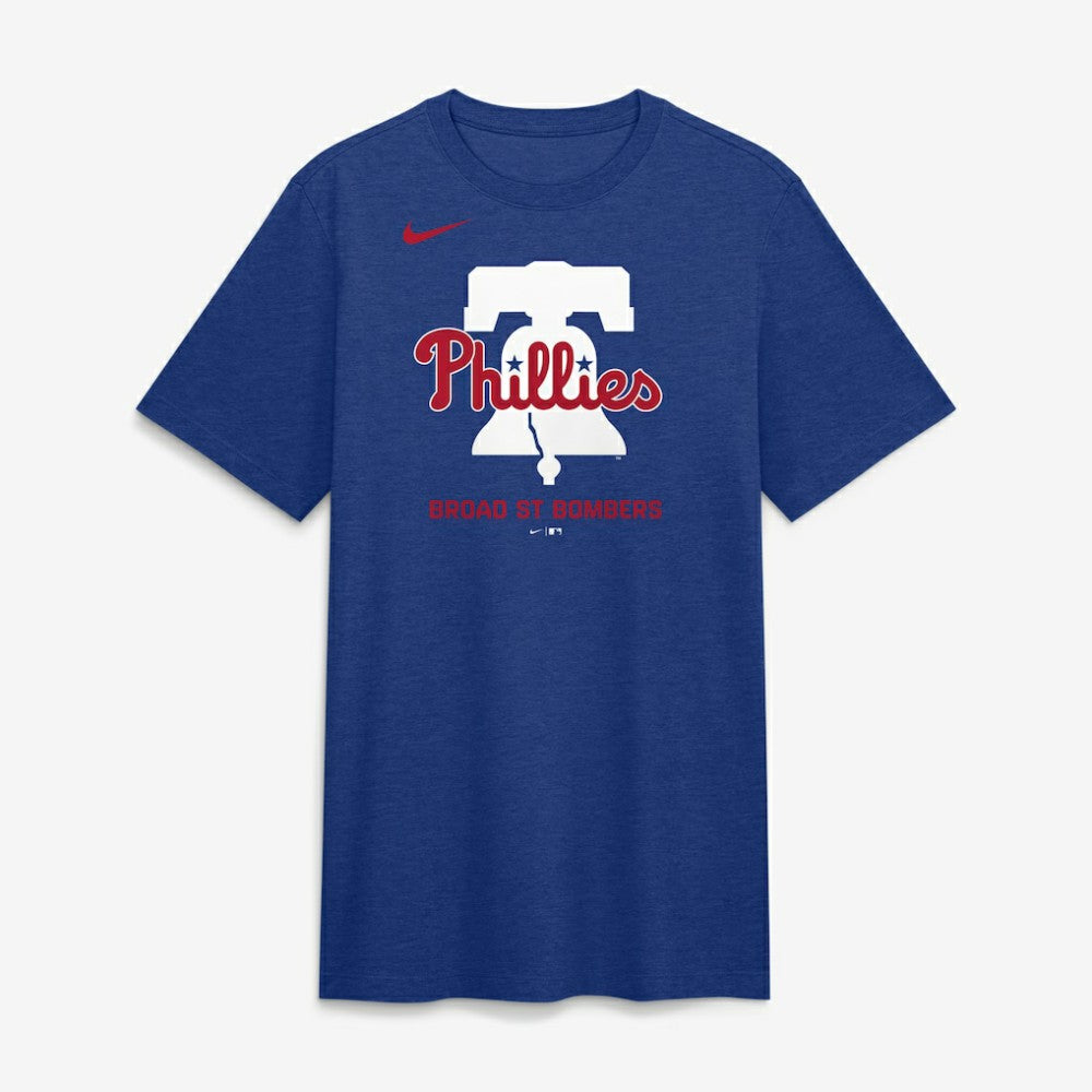 Philadelphia Phillies Nike Tri-Blend Logo T-Shirt - MLB T-shirts