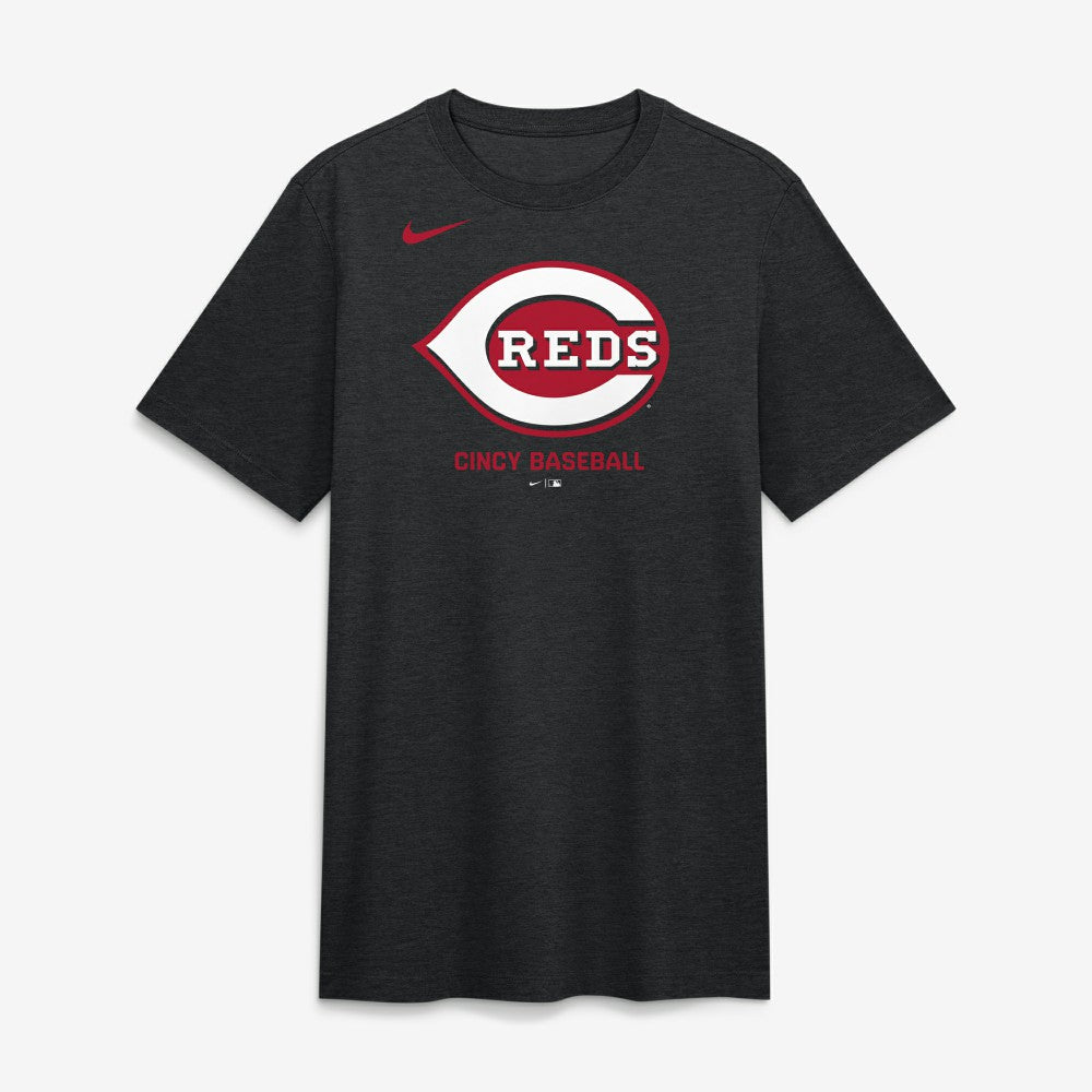 Cincinnati Reds Nike Tri-Blend Logo T-Shirt - MLB T-shirts