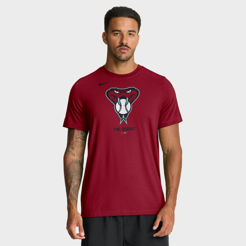 Arizona Diamondbacks Nike Tri-Blend Logo T-Shirt - MLB T-shirts