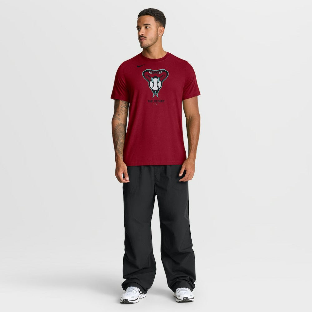 Arizona Diamondbacks Nike Tri-Blend Logo T-Shirt - MLB T-shirts