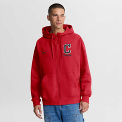 Cleveland Guardians Nike Primetime Lockup Full-Zip Hoodie - MLB Hoodies
