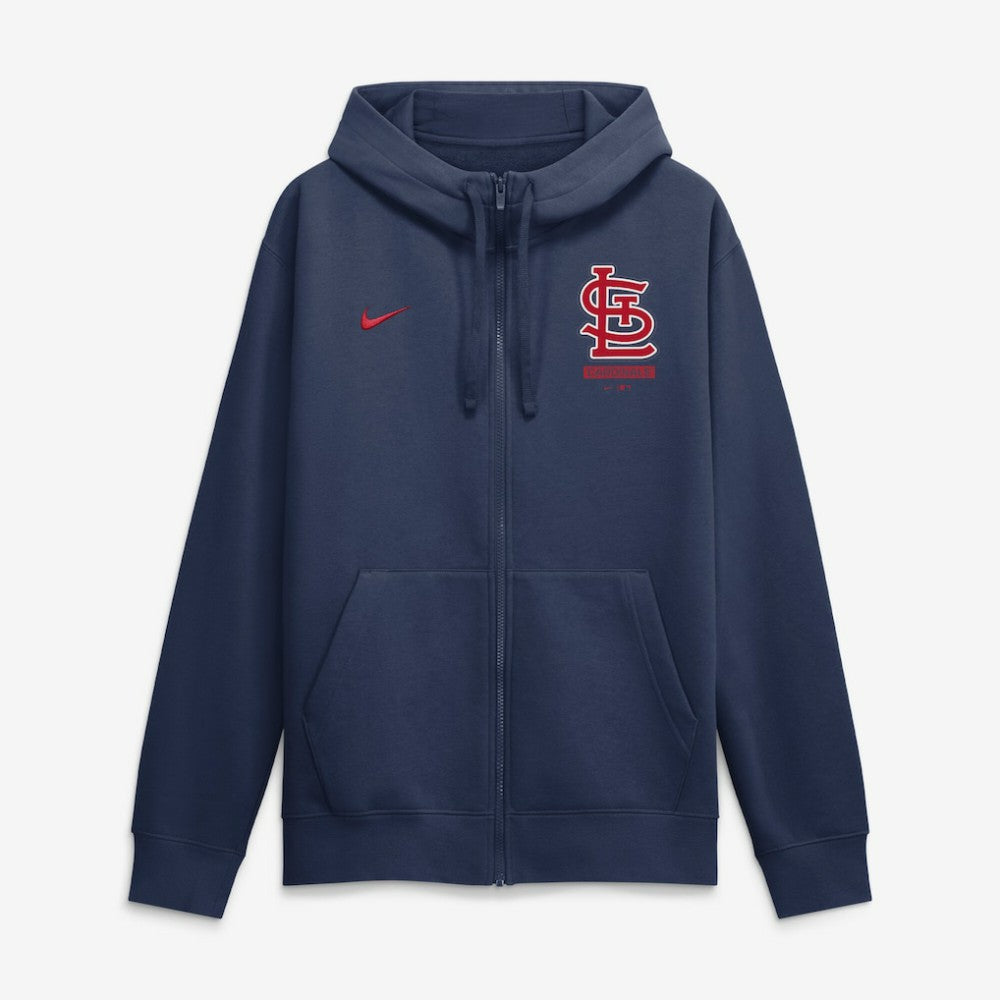 St. Louis Cardinals Nike Primetime Lockup Full-Zip Hoodie - MLB Hoodies