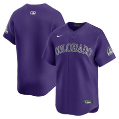 Colorado Rockies Nike Alternate Limited Jersey – Purple - MLB Jerseys