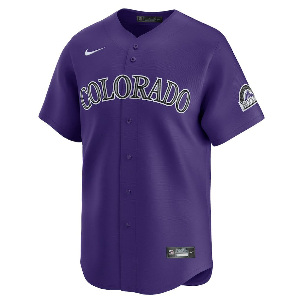 Colorado Rockies Nike Alternate Limited Jersey – Purple - MLB Jerseys