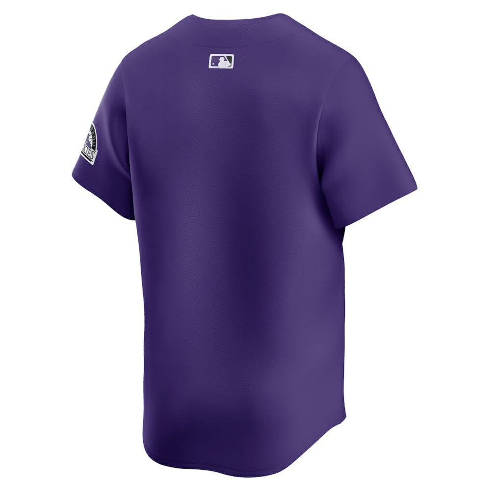 Colorado Rockies Nike Alternate Limited Jersey – Purple - MLB Jerseys