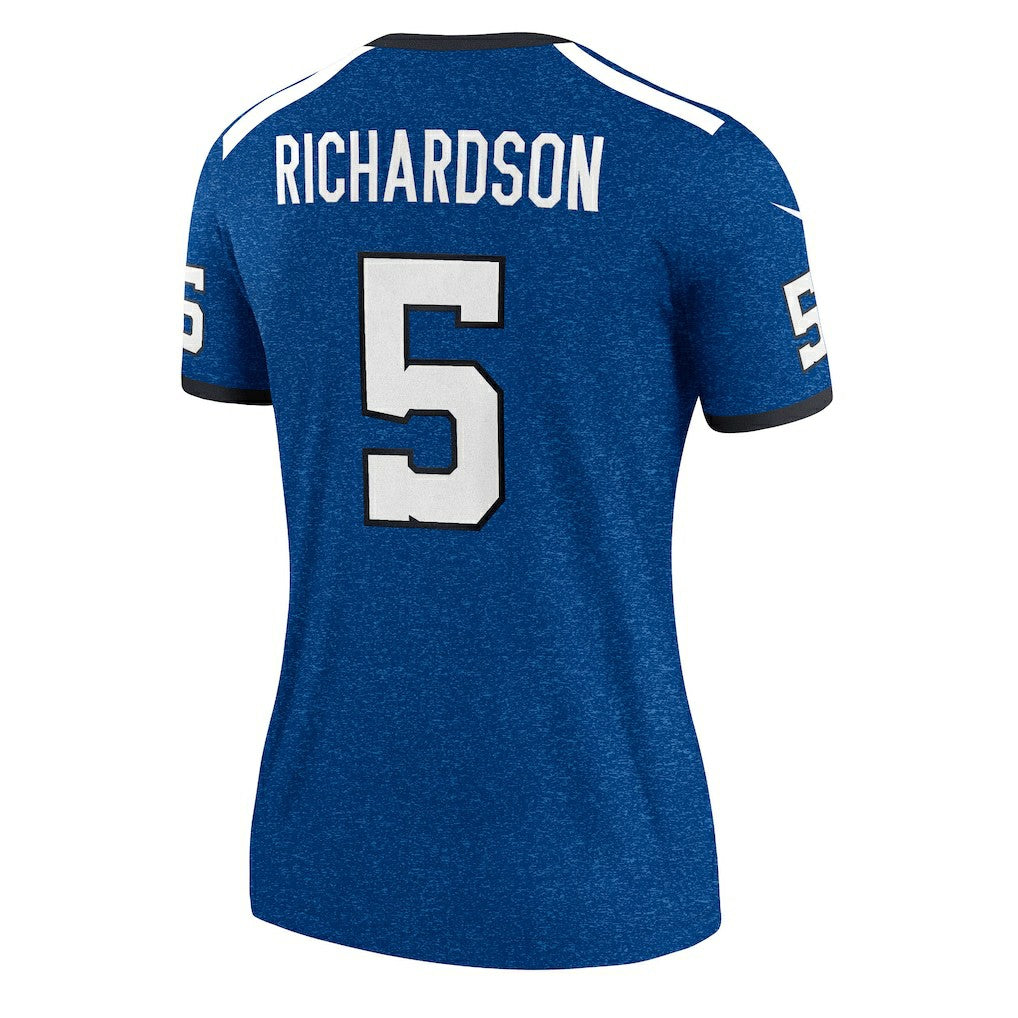 Indianapolis Colts Anthony Richardson  Women's Alternate Legend Player Performance Top | NFL Discount