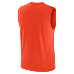 Cleveland Browns Large Logo Lightweight Dri-FIT Muscle Tank Top | NFL Outlet