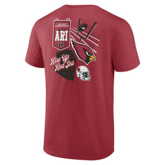 Arizona Cardinals Split Zone T-Shirt | NFL Outlet