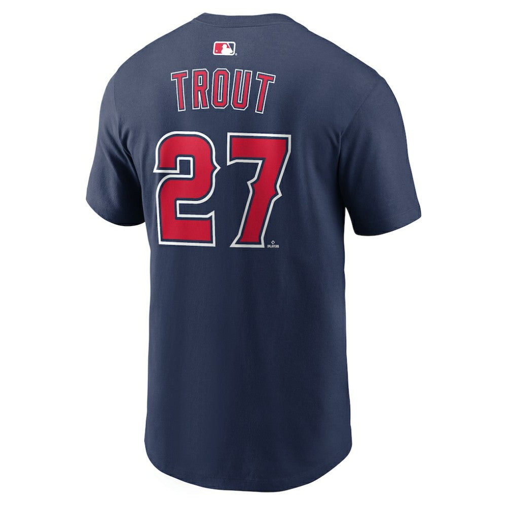 Mike Trout Los Angeles Angels Nike Name & Number T-Shirt - MLB T-shirts