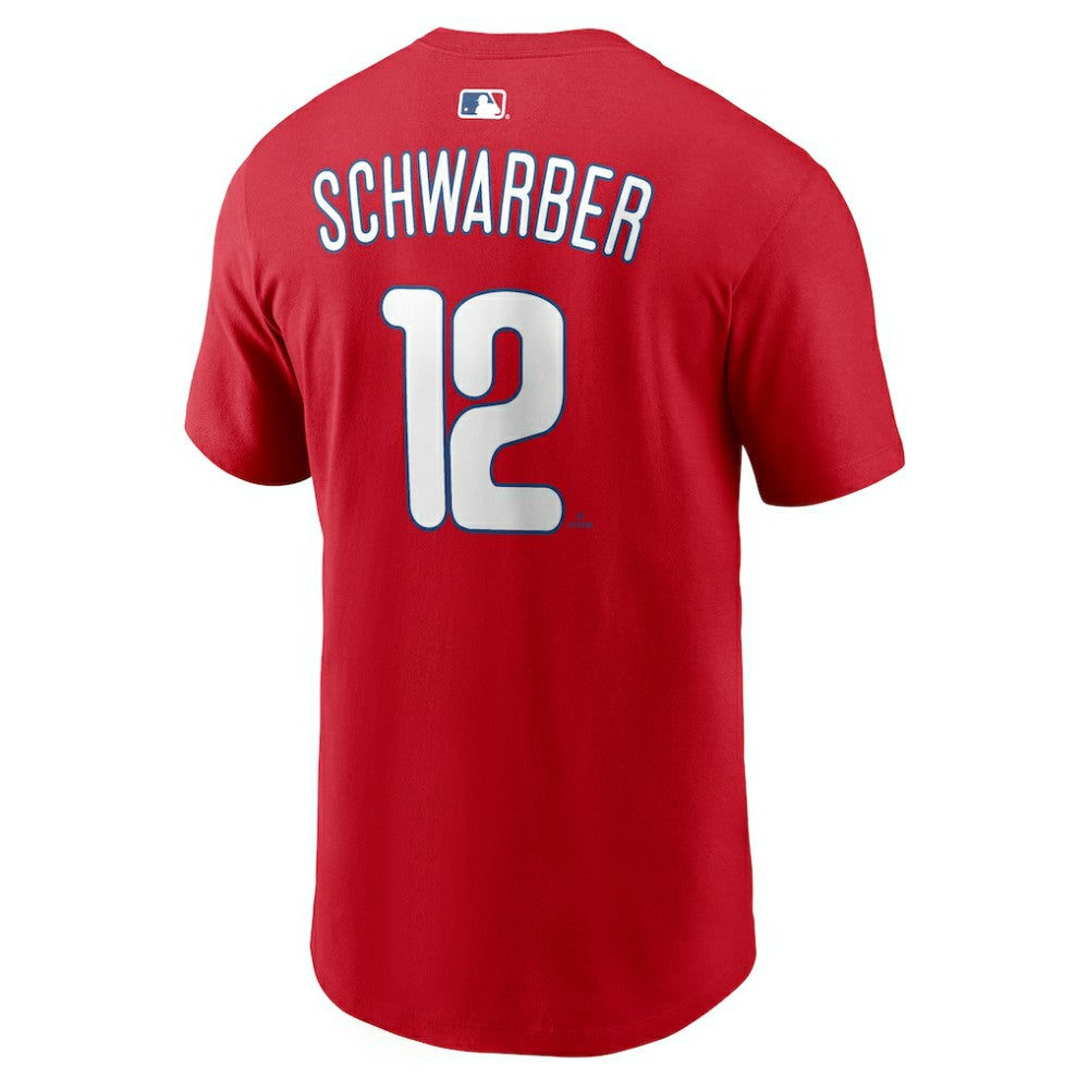 Kyle Schwarber Philadelphia Phillies Nike  Name & Number T-Shirt - MLB T-shirts