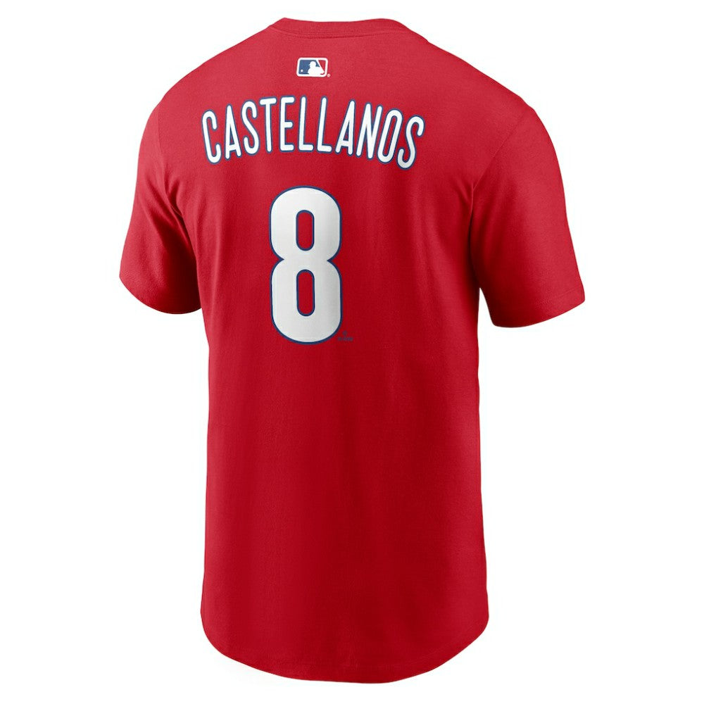 Nick Castellanos Philadelphia Phillies Nike  Name & Number T-Shirt - MLB T-shirts