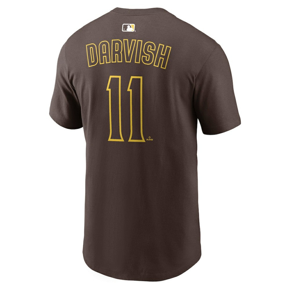 Yu Darvish San Diego Padres Nike  Name & Number T-Shirt - MLB T-shirts