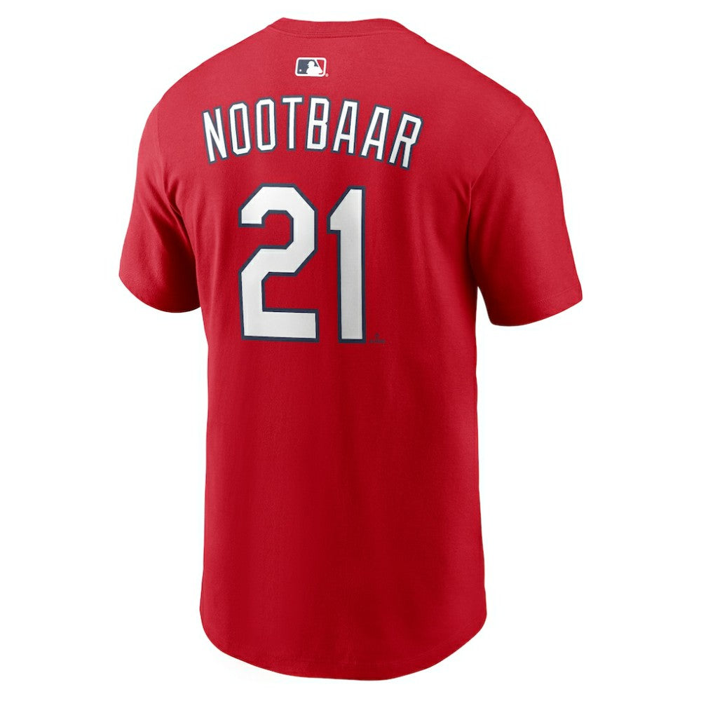 Lars Nootbaar St. Louis Cardinals Nike Home Name & Number T-Shirt - MLB T-shirts
