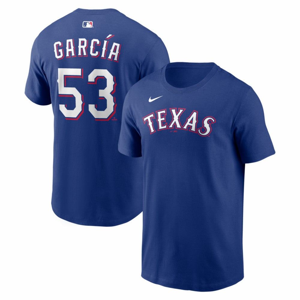 Adolis Garcia Texas Rangers Nike Name & Number T-Shirt - MLB T-shirts