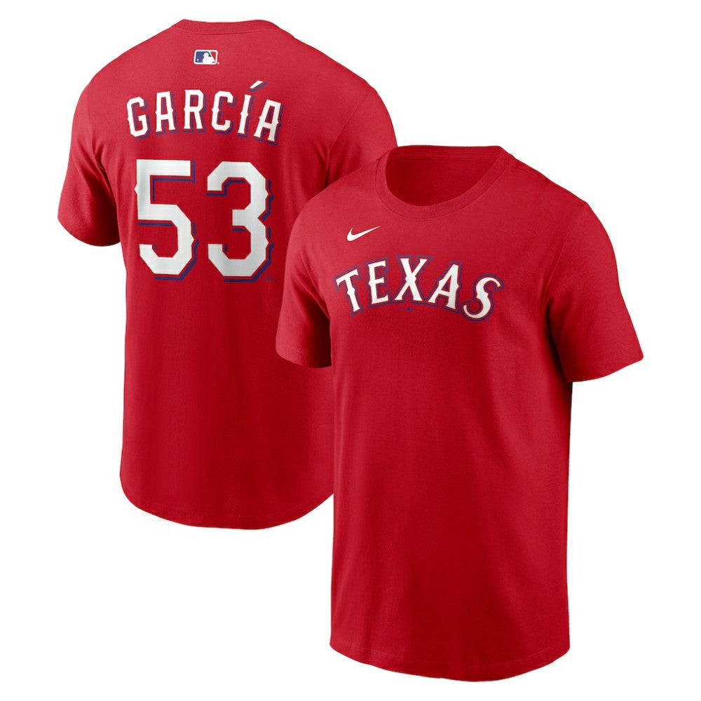 Adolis Garcia Texas Rangers Nike  Name & Number T-Shirt - MLB T-shirts