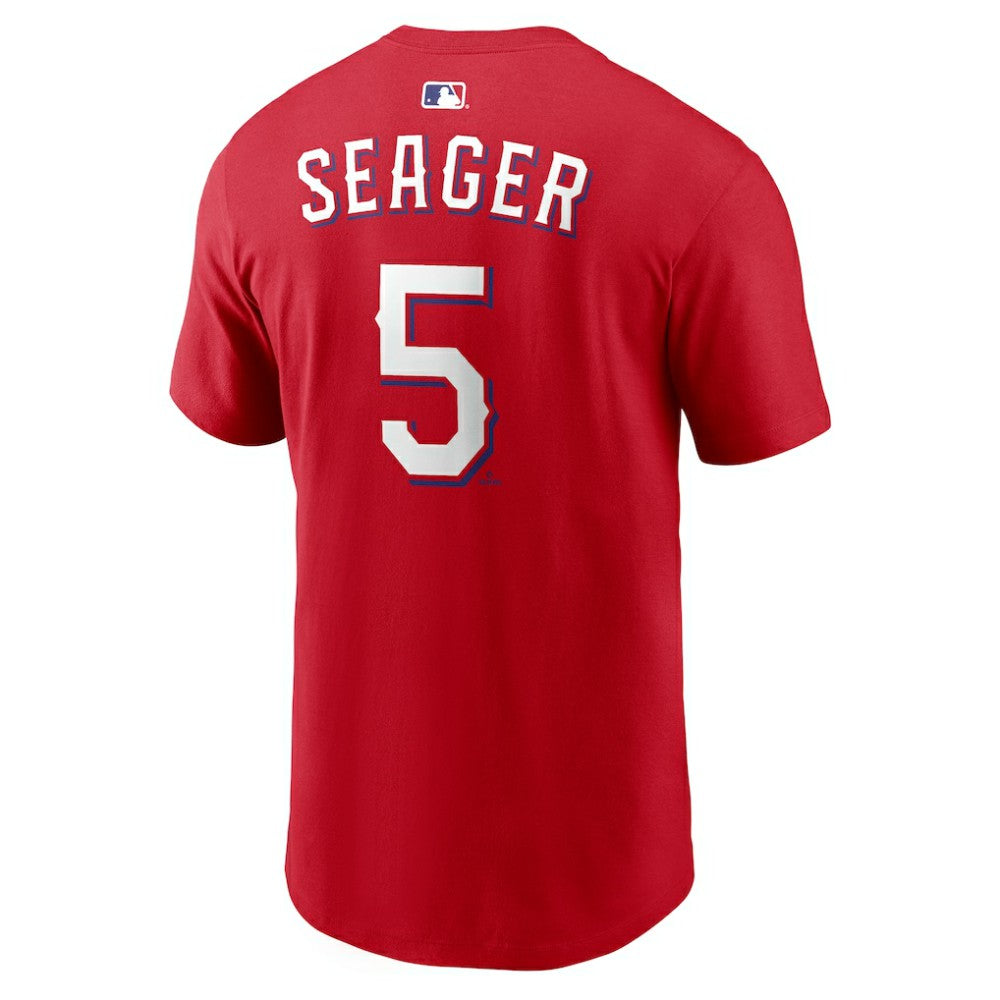 Corey Seager Texas Rangers Nike  Name & Number T-Shirt - MLB T-shirts