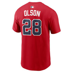 Matt Olson Atlanta Braves Nike Home Name & Number T-Shirt - MLB T-shirts