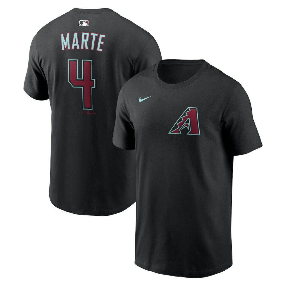 Ketel Marte Arizona Diamondbacks Nike Name & Number T-Shirt - MLB T-shirts