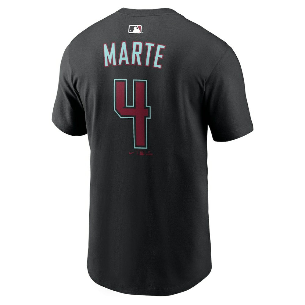 Ketel Marte Arizona Diamondbacks Nike Name & Number T-Shirt - MLB T-shirts