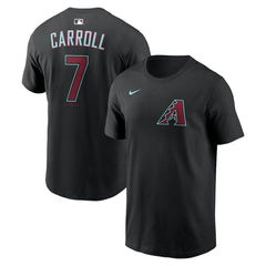 Corbin Carroll Arizona Diamondbacks Nike Name & Number T-Shirt - MLB T-shirts