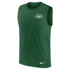 New York Jets Large Logo Lightweight Dri-FIT Muscle Tank Top | NFL Hot