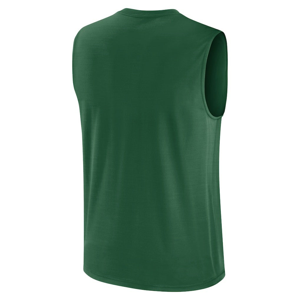 New York Jets Large Logo Lightweight Dri-FIT Muscle Tank Top | NFL Hot