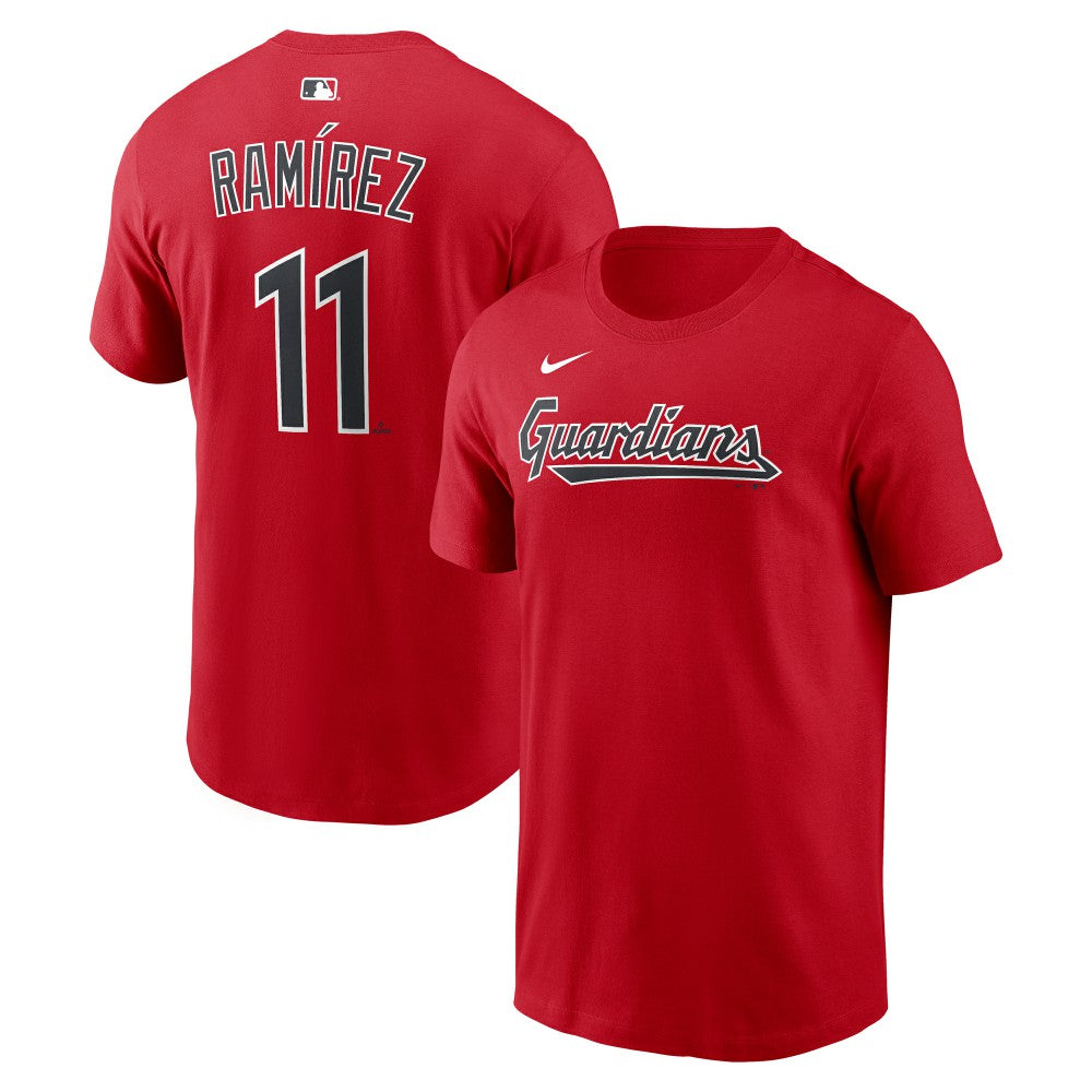 José Ramírez Cleveland Guardians Nike Name & Number T-Shirt - MLB T-shirts