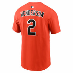 Gunnar Henderson Baltimore Orioles Nike  Name & Number T-Shirt - MLB T-shirts