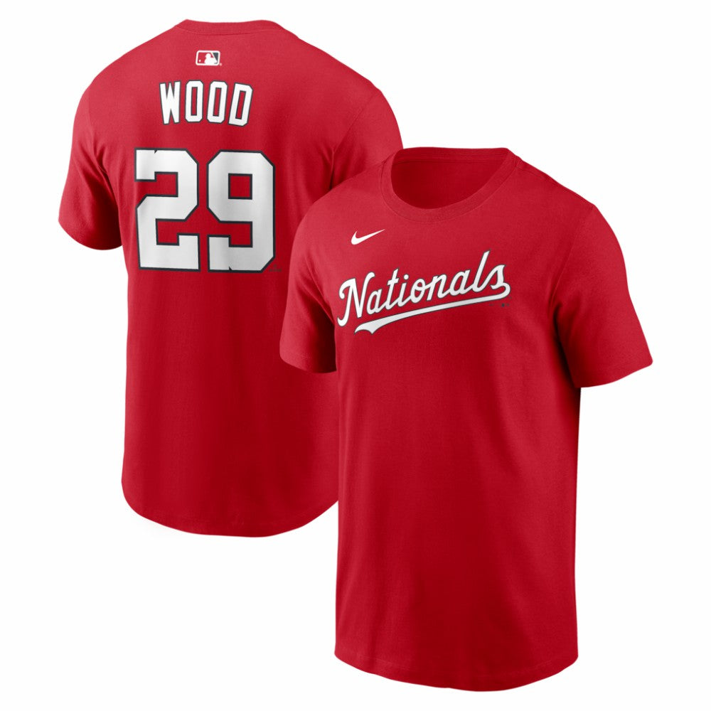 James Wood Washington Nationals Nike Home Name & Number T-Shirt - MLB T-shirts