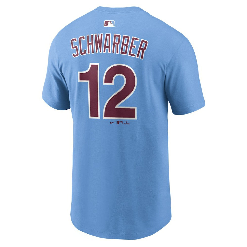 Kyle Schwarber Philadelphia Phillies Nike Name & Number T-Shirt - MLB T-shirts