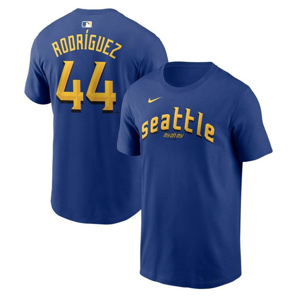 Julio Rodríguez Seattle Mariners Nike City Connect Name & Number T-Shirt - MLB T-shirts