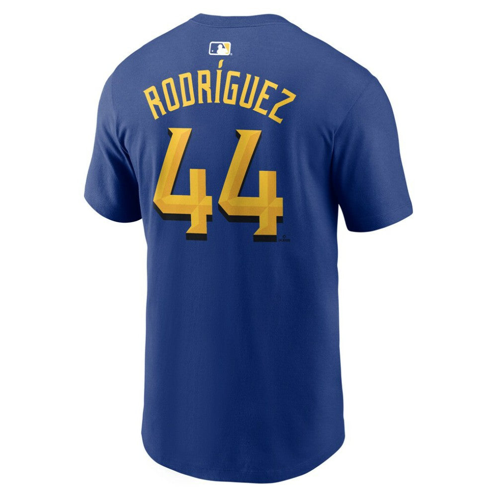 Julio Rodríguez Seattle Mariners Nike City Connect Name & Number T-Shirt - MLB T-shirts