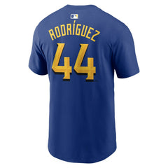 Julio Rodríguez Seattle Mariners Nike City Connect Name & Number T-Shirt - MLB T-shirts