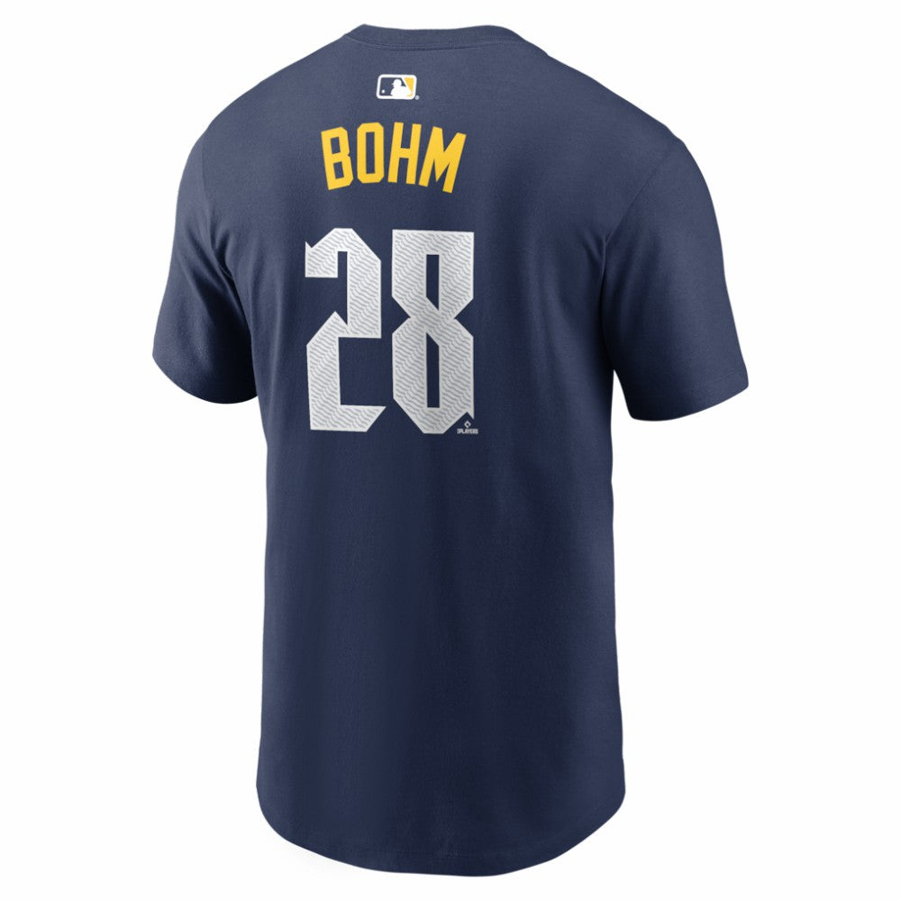 Alec Bohm Philadelphia Phillies Nike City Connect Name & Number T-Shirt - MLB T-shirts