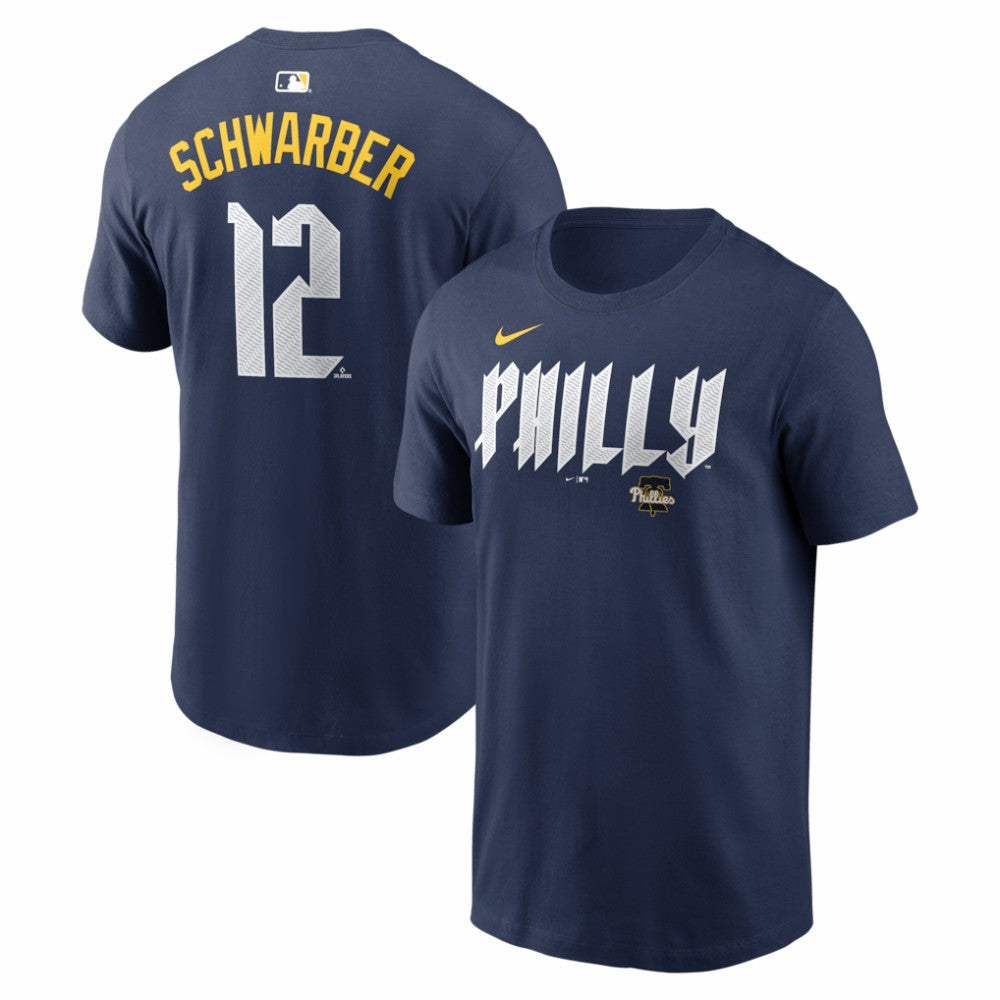 Kyle Schwarber Philadelphia Phillies Nike City Connect Name & Number T-Shirt - MLB T-shirts
