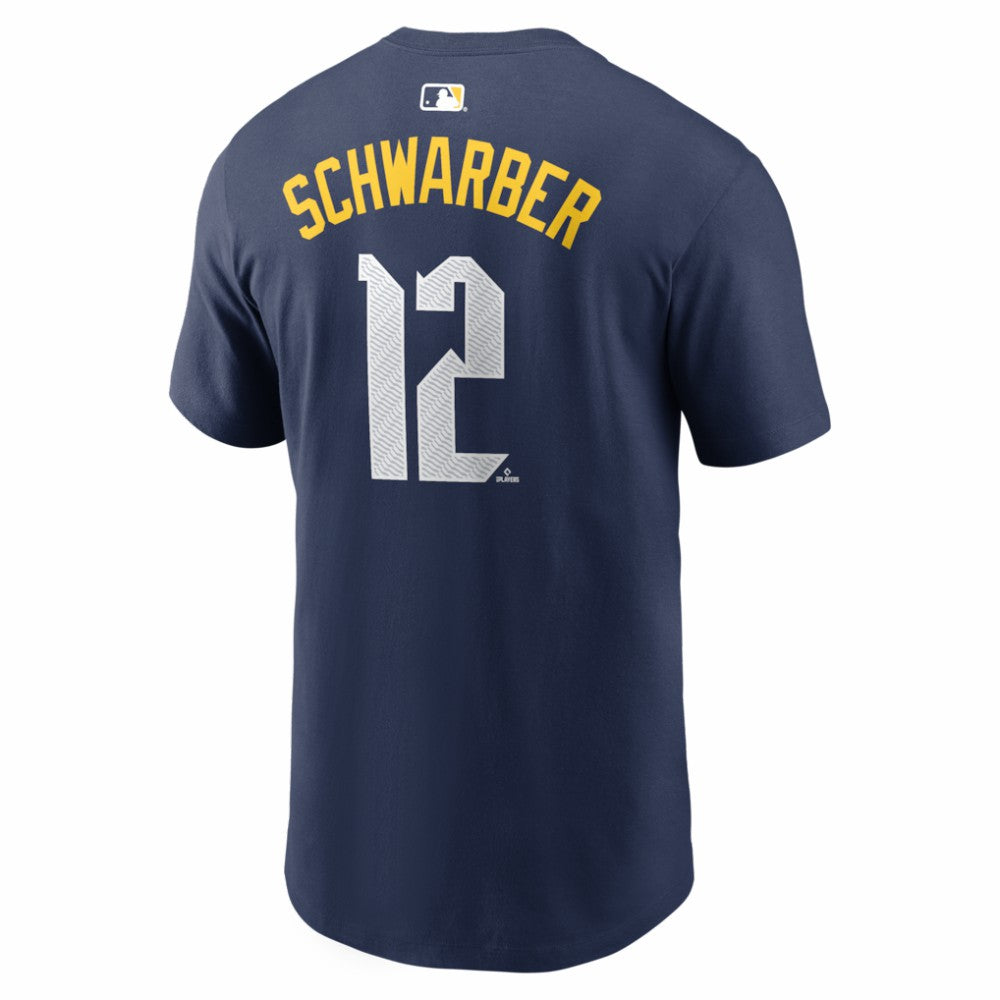 Kyle Schwarber Philadelphia Phillies Nike City Connect Name & Number T-Shirt - MLB T-shirts