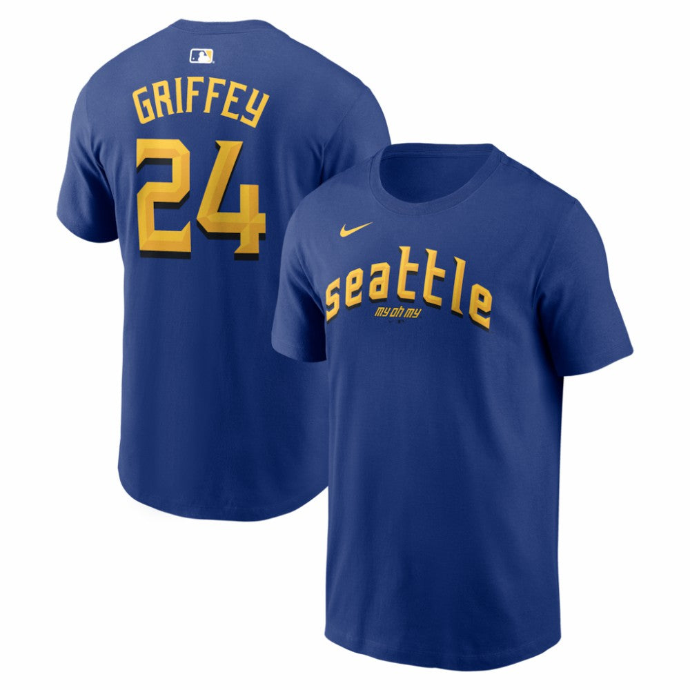 Ken Griffey Jr. Seattle Mariners Nike City Connect Name & Number T-Shirt - MLB T-shirts