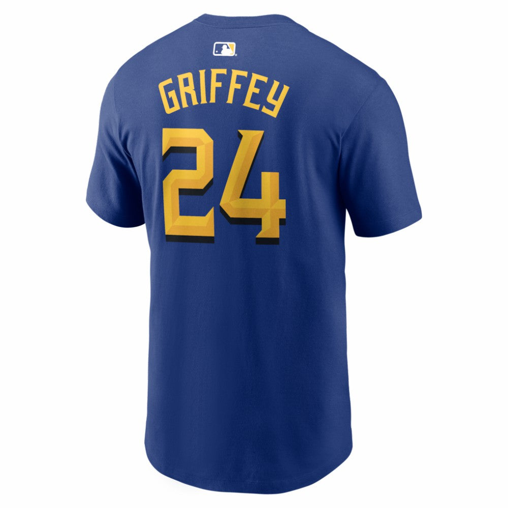 Ken Griffey Jr. Seattle Mariners Nike City Connect Name & Number T-Shirt - MLB T-shirts