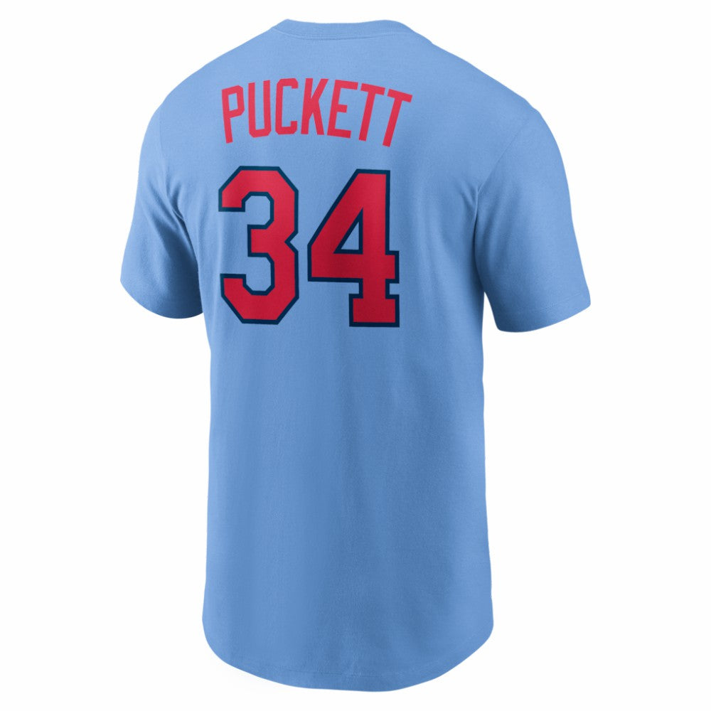 Kirby Puckett Minnesota Twins Nike Cooperstown Collection Name & Number T-Shirt - MLB T-shirts
