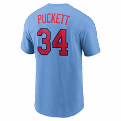 Kirby Puckett Minnesota Twins Nike Cooperstown Collection Name & Number T-Shirt - MLB T-shirts