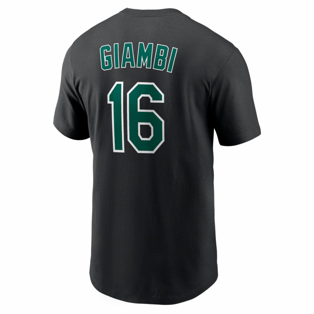 Jason Giambi Athletics Nike Cooperstown Collection Name & Number T-Shirt - MLB T-shirts