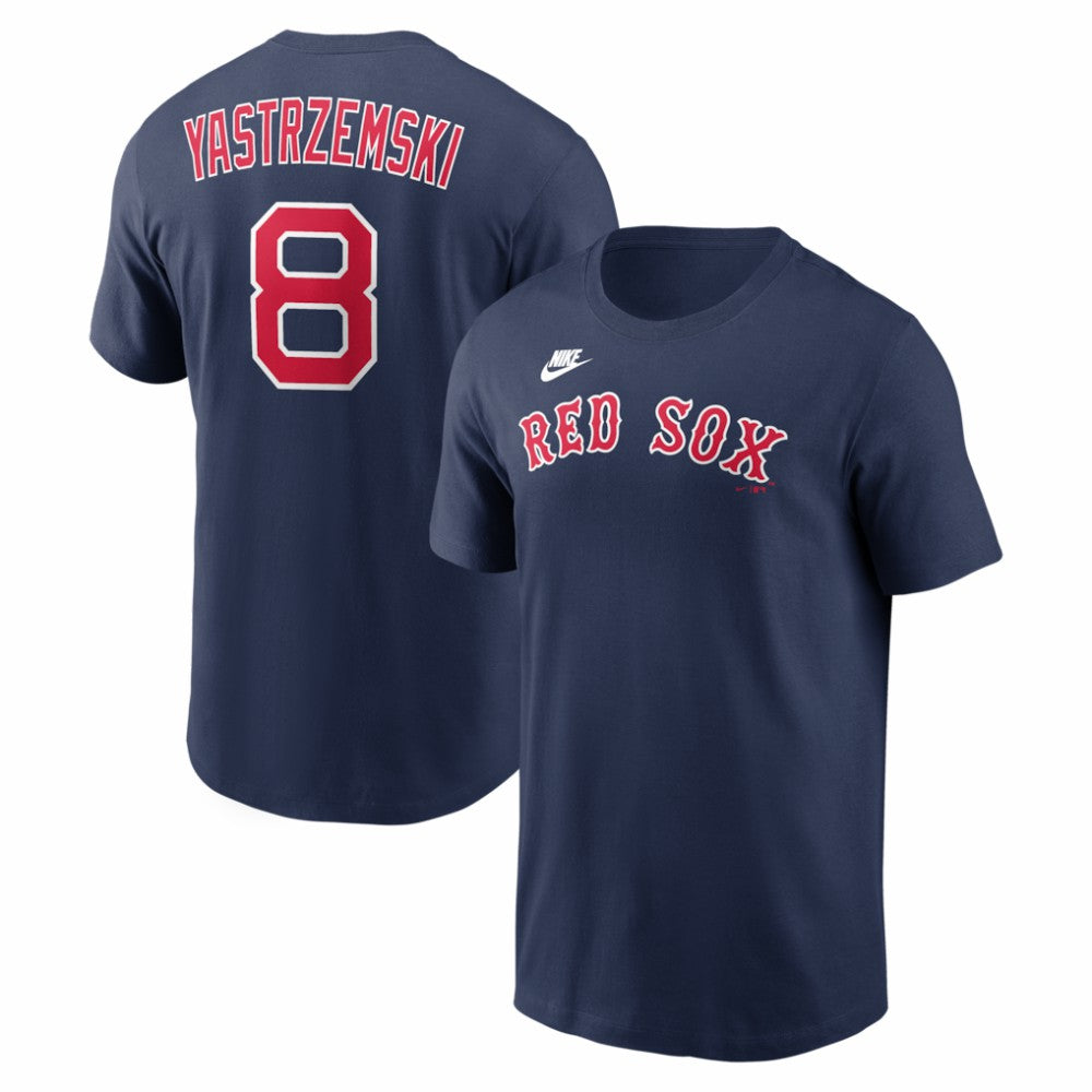 Carl Yastrzemski Boston Red Sox Nike Cooperstown Collection Name & Number T-Shirt - MLB T-shirts