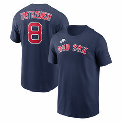 Carl Yastrzemski Boston Red Sox Nike Cooperstown Collection Name & Number T-Shirt - MLB T-shirts