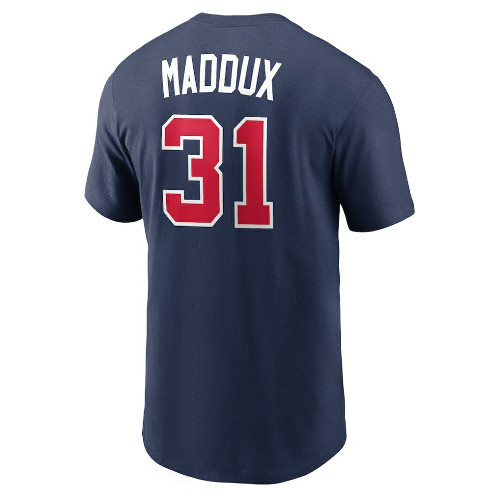 Greg Maddux Atlanta Braves Nike Cooperstown Collection Name & Number T-Shirt - MLB T-shirts
