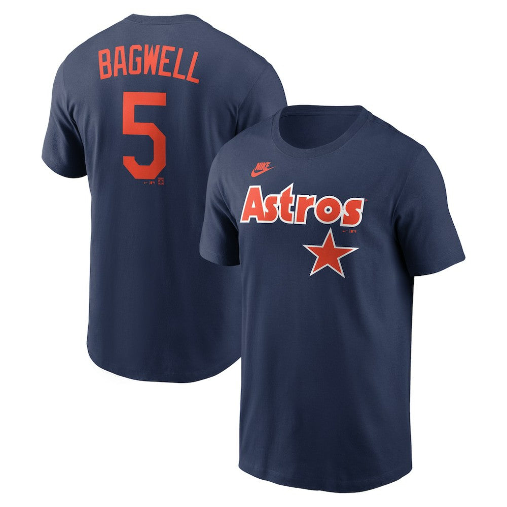 Jeff Bagwell Houston Astros Nike Cooperstown Collection Name & Number T-Shirt - MLB T-shirts
