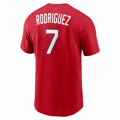 Ivan Rodriguez Texas Rangers Nike Cooperstown Collection Name & Number T-Shirt - MLB T-shirts
