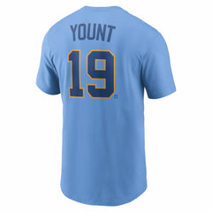 Robin Yount Milwaukee Brewers Nike Cooperstown Collection Name & Number T-Shirt - MLB T-shirts