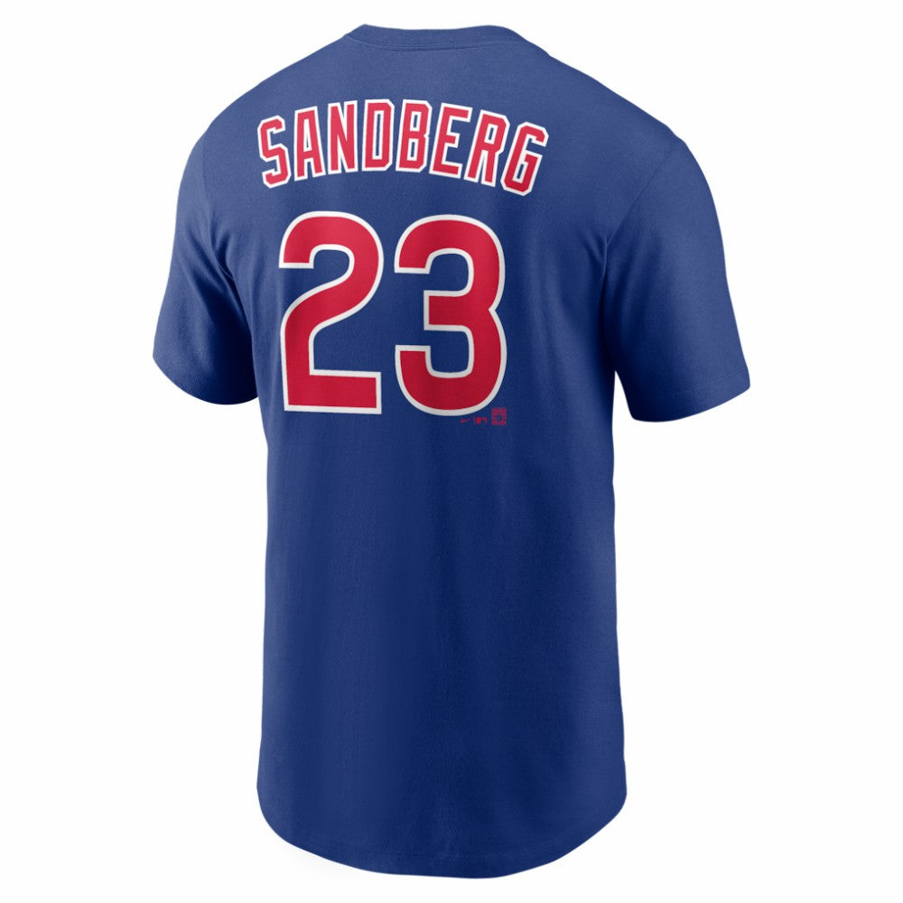 Ryne Sandberg Chicago Cubs Nike Cooperstown Collection Name & Number T-Shirt - MLB T-shirts