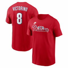 Shane Victorino Philadelphia Phillies Nike Cooperstown Collection Name & Number T-Shirt - MLB T-shirts